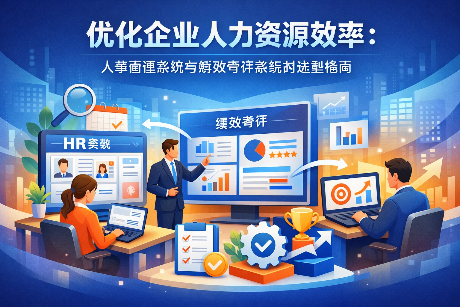 优化企业人力资源效率:人事管理系统与绩效考评系统的选型指南