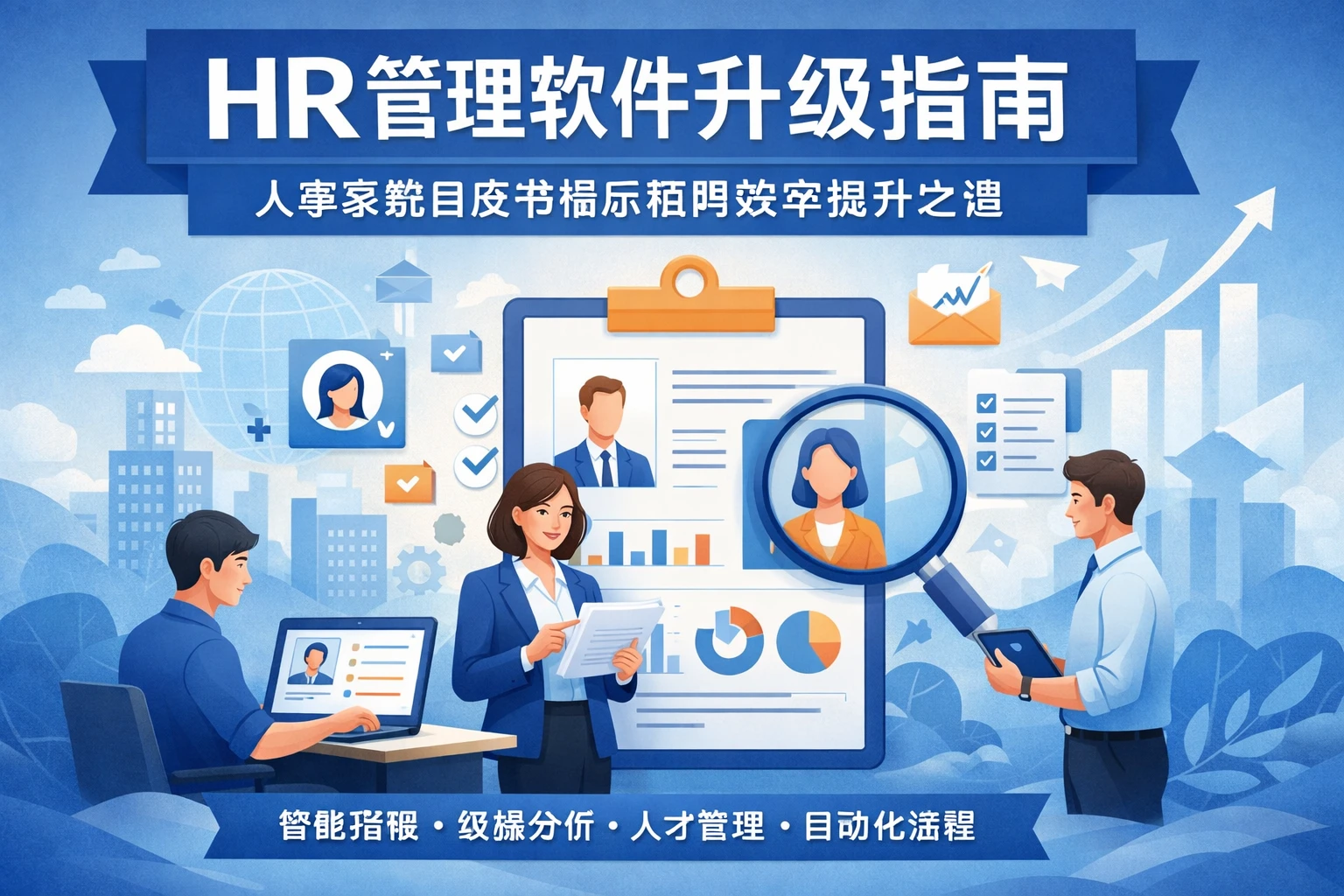 HR管理软件升级指南：人事系统白皮书揭示招聘效率提升之道