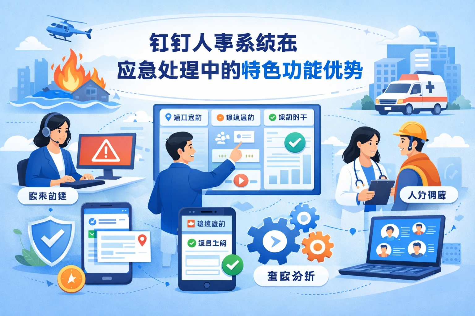 钉钉人事系统在应急处理中的特色功能优势