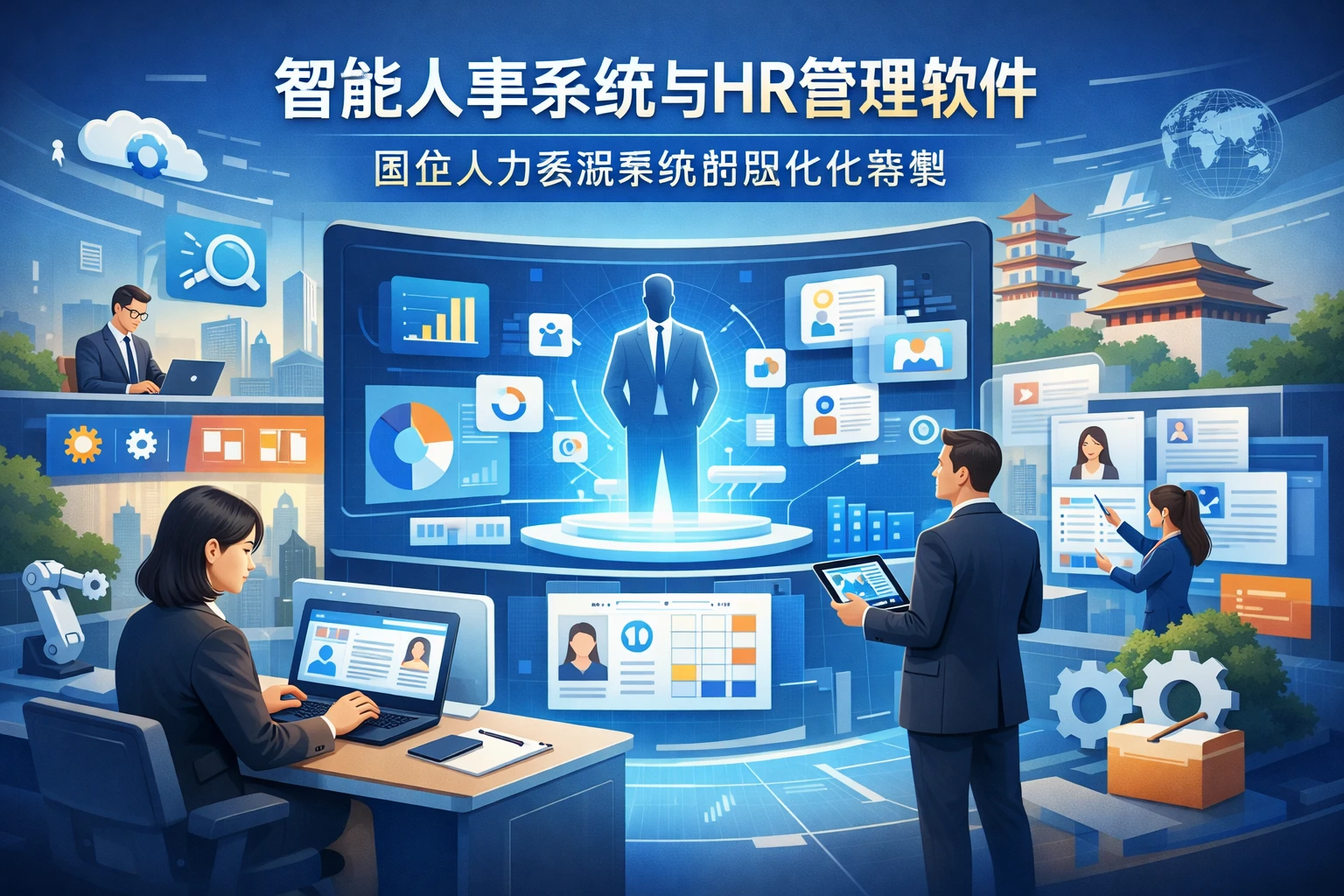 智能人事系统与HR管理软件:国企人力资源系统的现代化转型