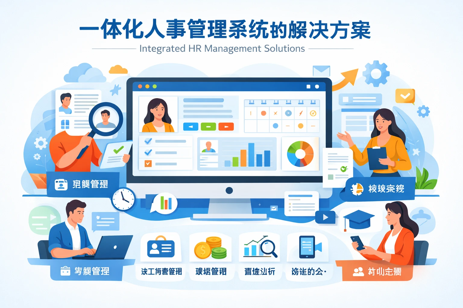 一体化人事管理系统的解决方案