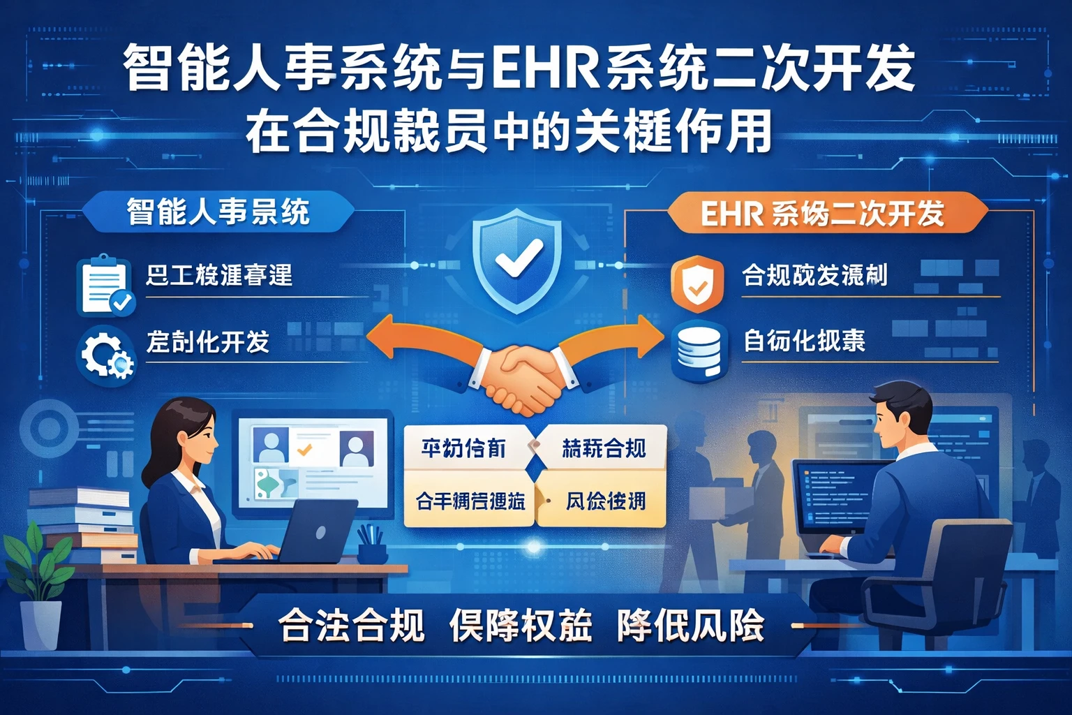 智能人事系统与EHR系统二次开发在合规裁员中的关键作用