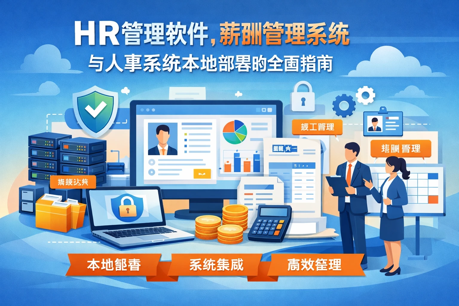HR管理软件、薪酬管理系统与人事系统本地部署的全面指南