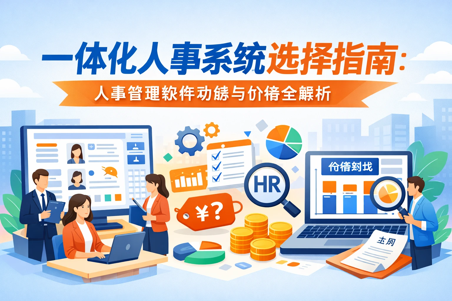 一体化人事系统选择指南：人事管理软件功能与价格全解析