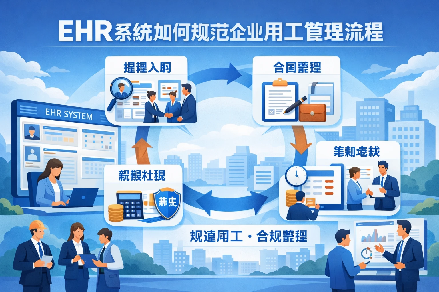 ehr系统如何规范企业用工管理流程