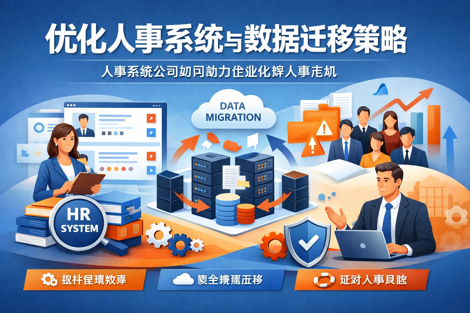 优化人事系统与数据迁移策略：人事系统公司如何助力企业化解人事危机