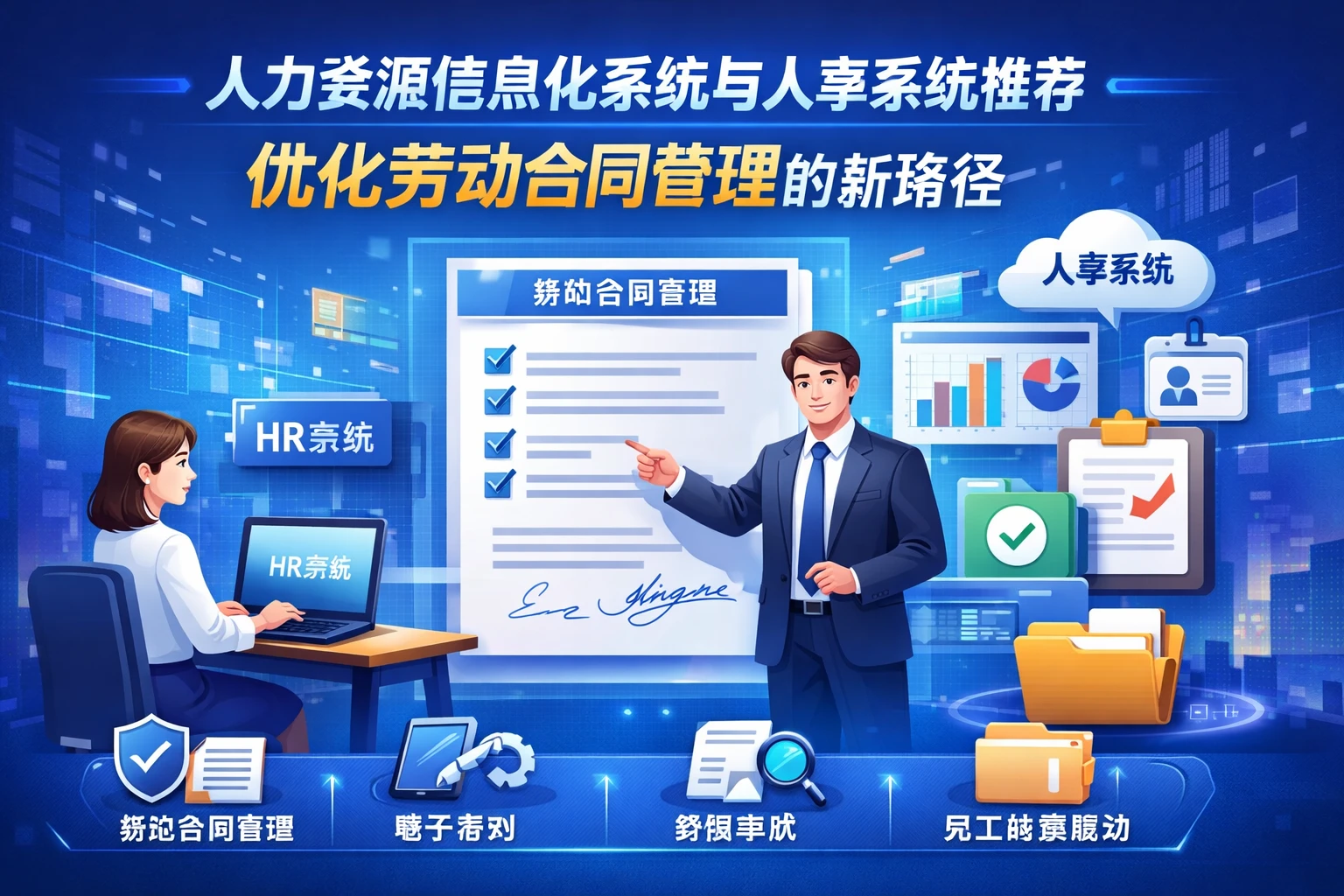 人力资源信息化系统与人事系统推荐：优化劳动合同管理的新路径