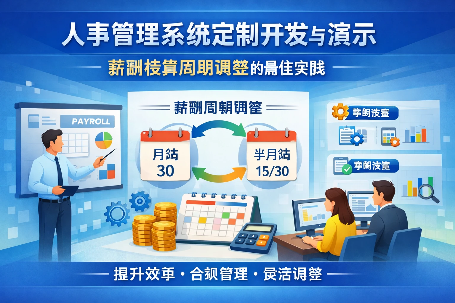 人事管理系统定制开发与演示：薪酬核算周期调整的最佳实践
