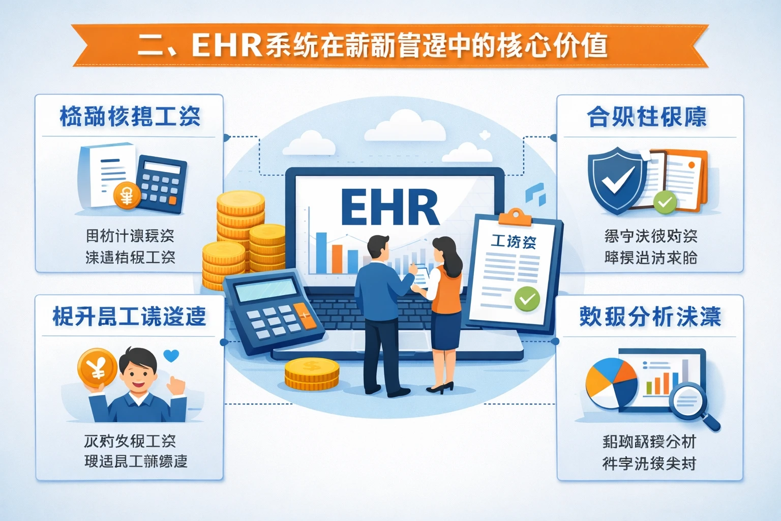 二、ehr系统在薪酬管理中的核心价值