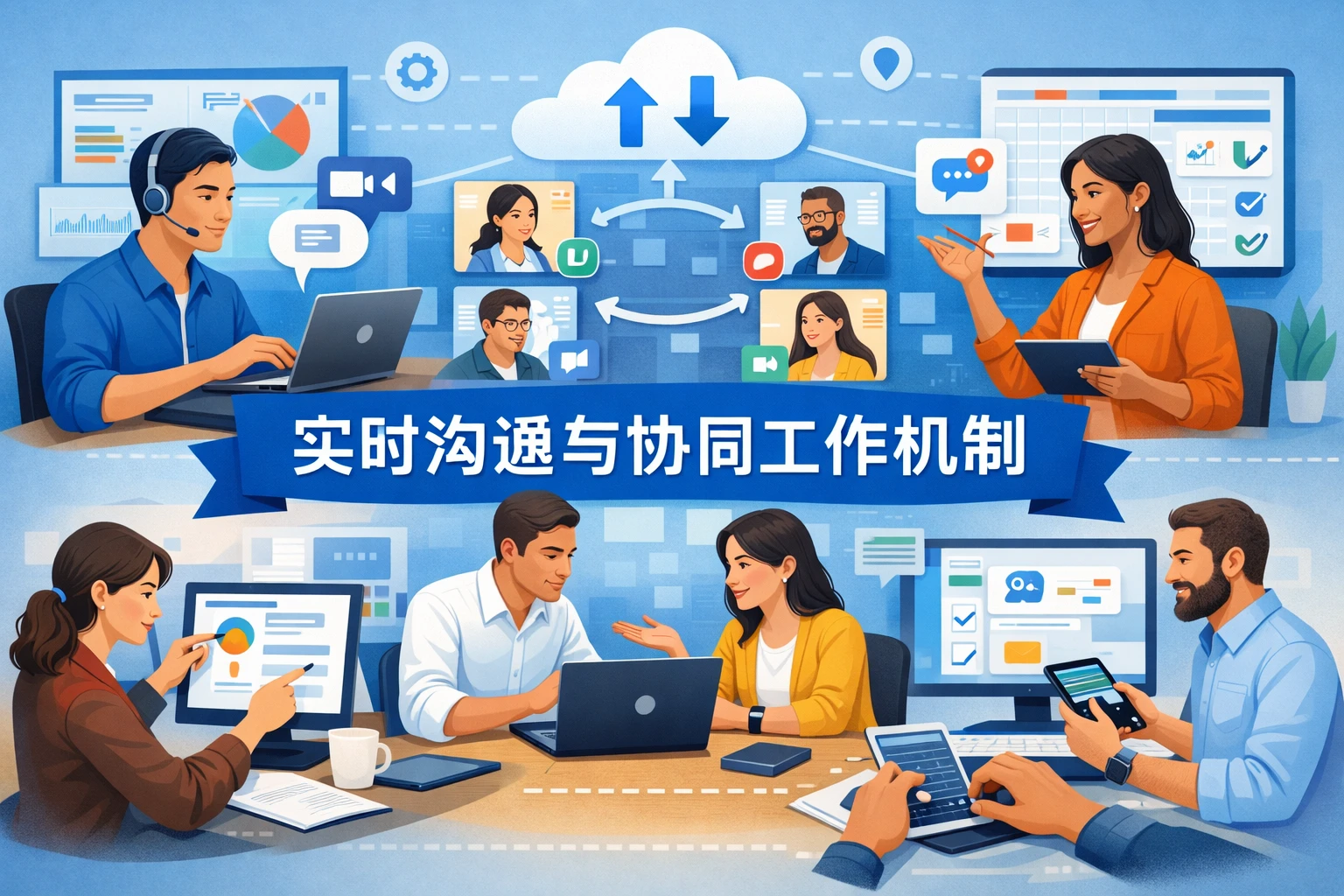 实时沟通与协同工作机制