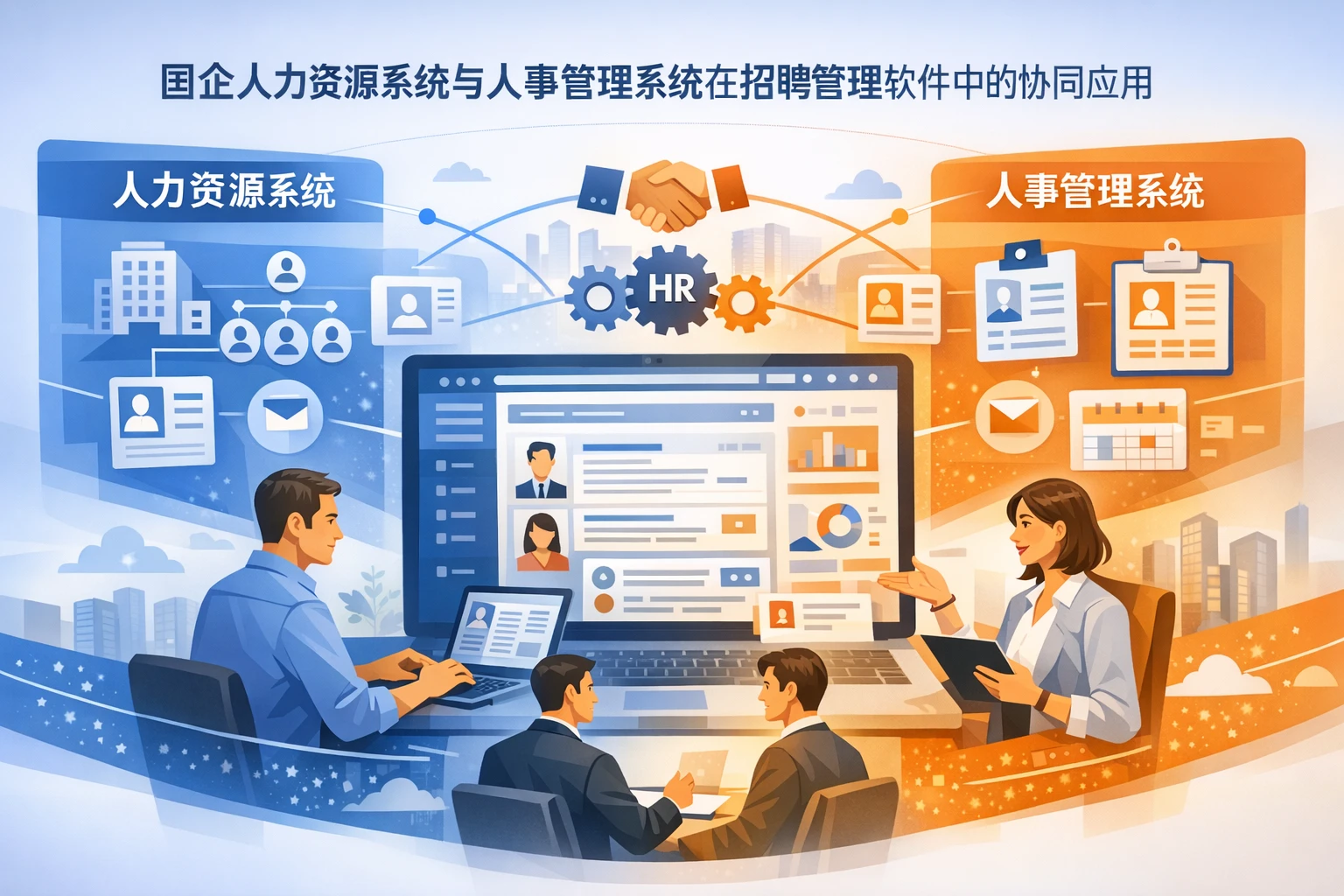 国企人力资源系统与人事管理系统在招聘管理软件中的协同应用