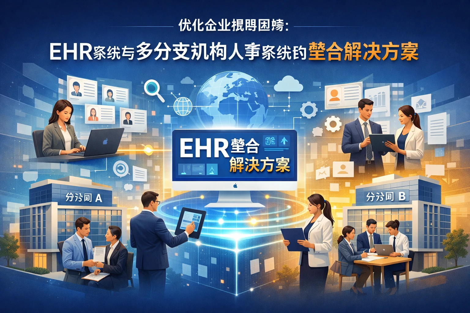 优化企业招聘困境：ehr系统与多分支机构人事系统的整合解决方案