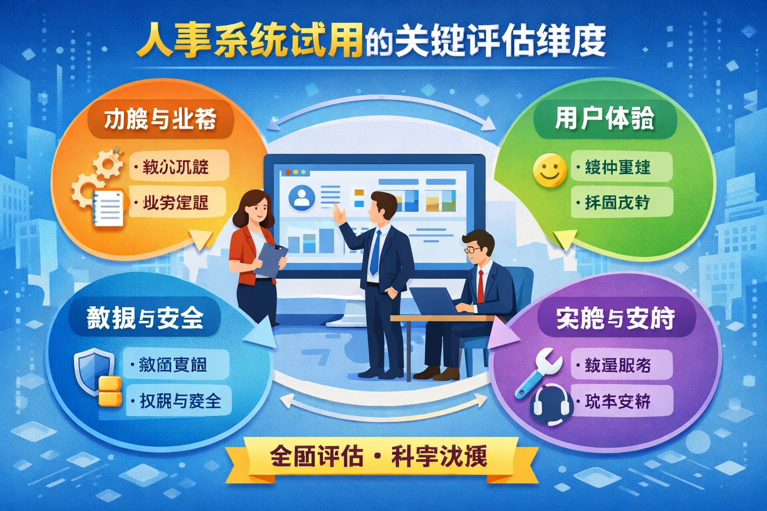 人事系统试用的关键评估维度