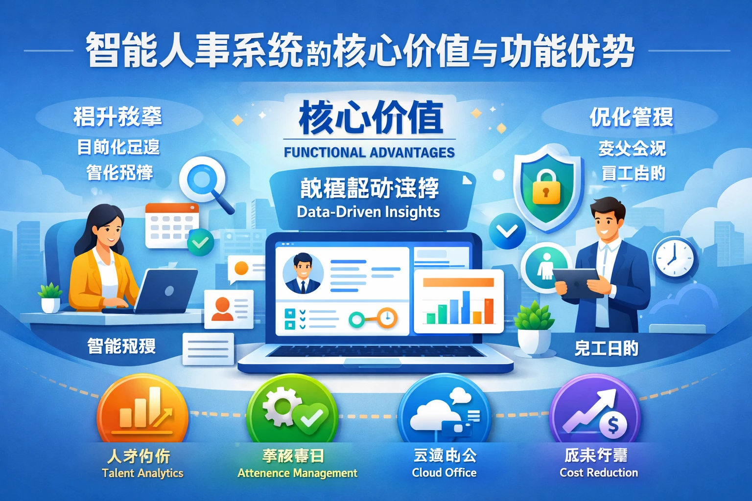 智能人事系统的核心价值与功能优势