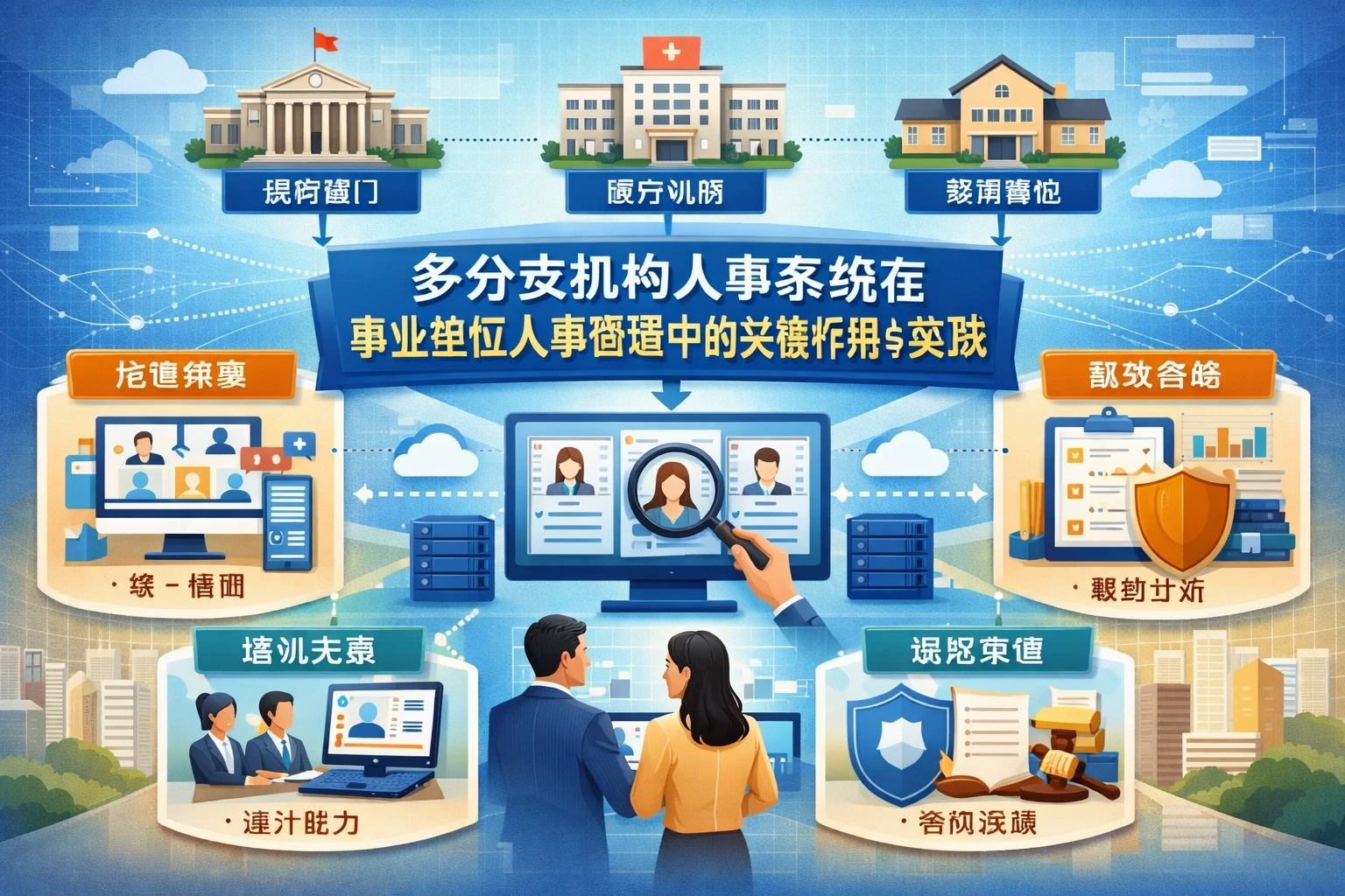 多分支机构人事系统在事业单位人事管理中的关键作用与实践