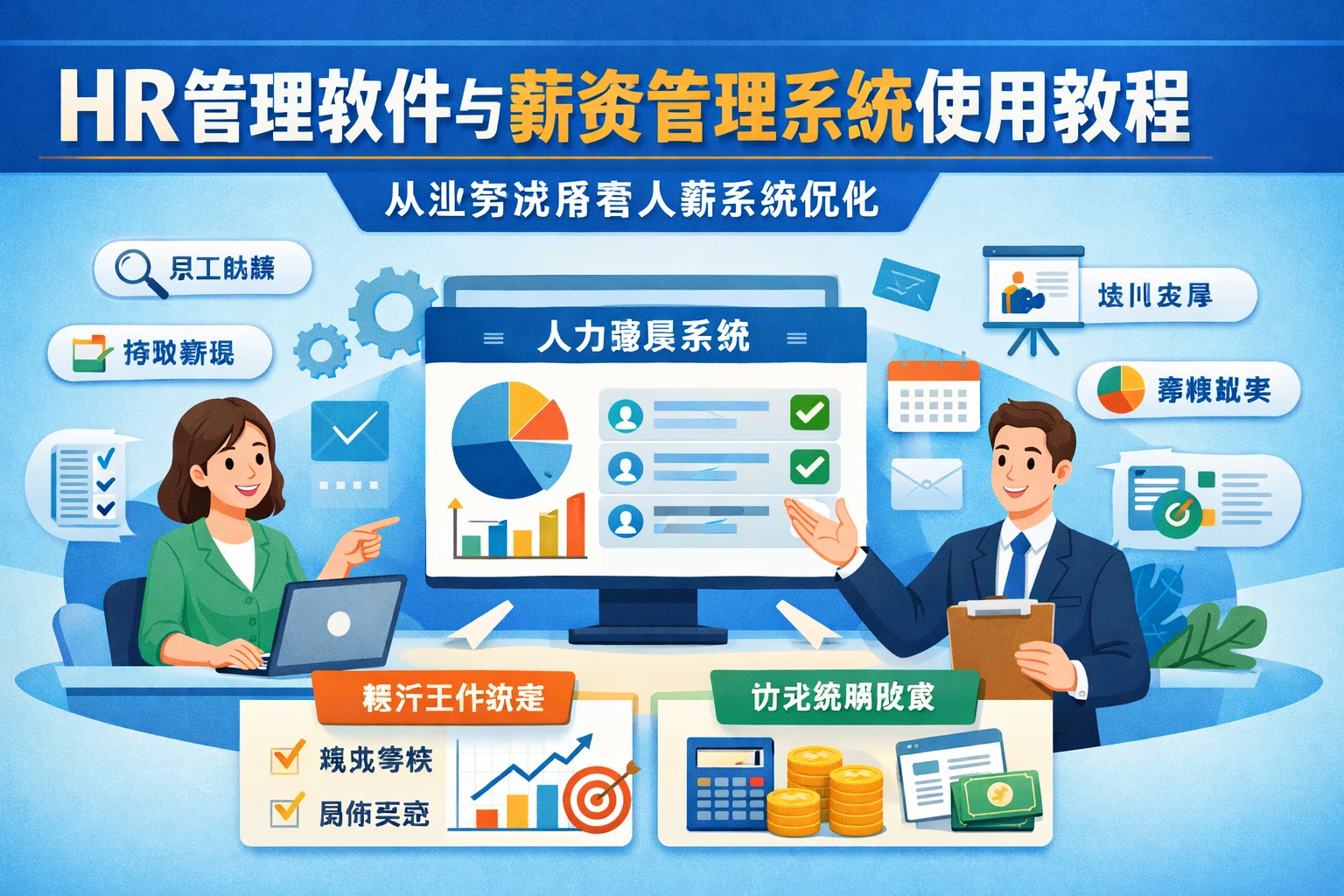 HR管理软件与薪资管理系统使用教程:从业务视角看人事系统优化