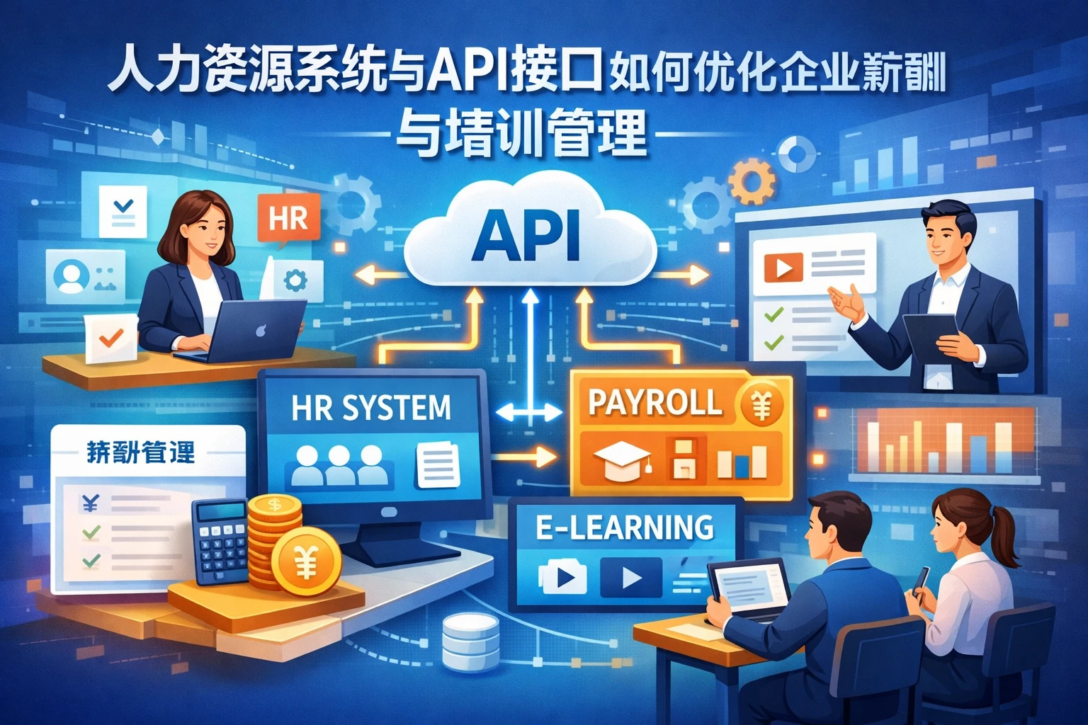 人力资源系统与API接口如何优化企业薪酬与培训管理