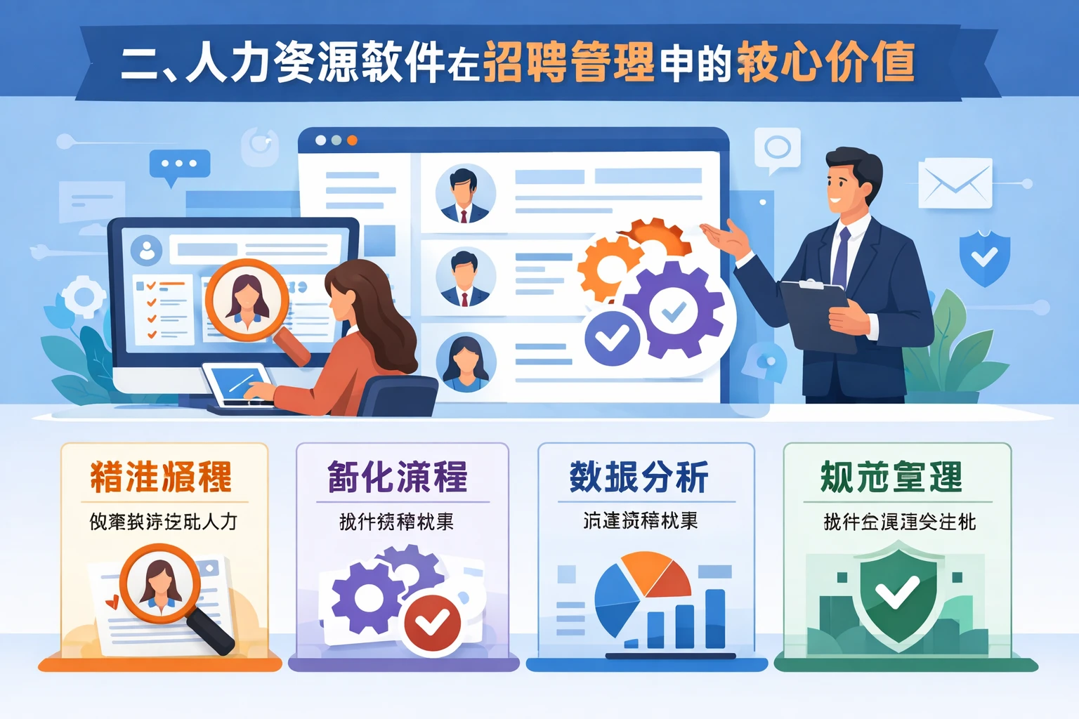 二、人力资源软件在招聘管理中的核心价值