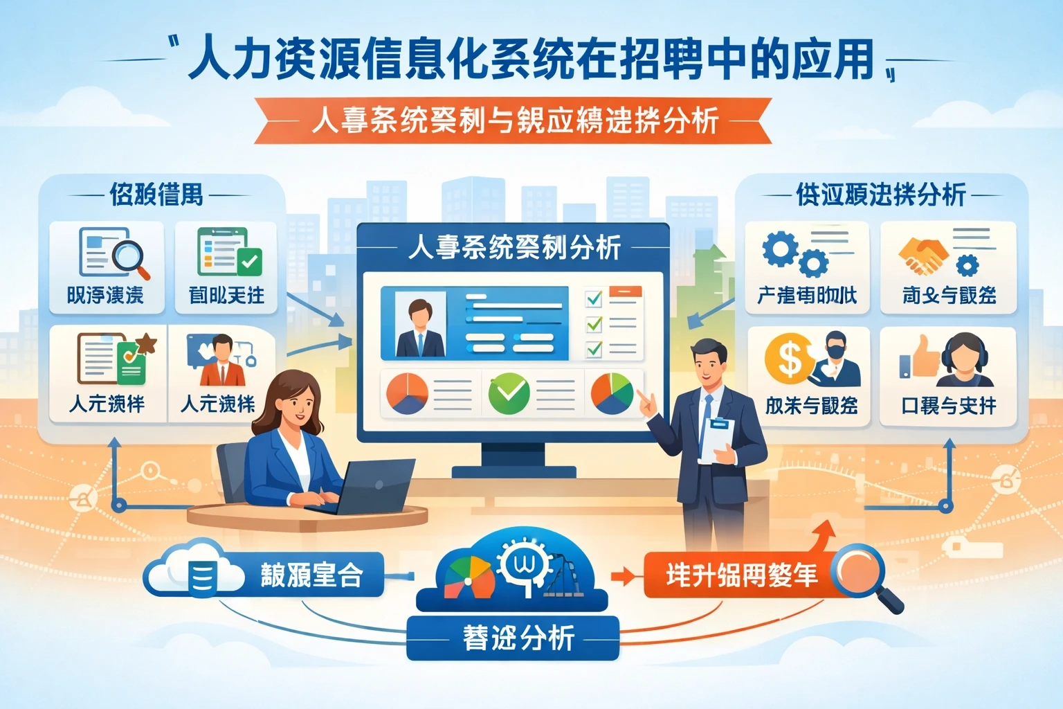 人力资源信息化系统在招聘中的应用：人事系统案例与供应商选择分析