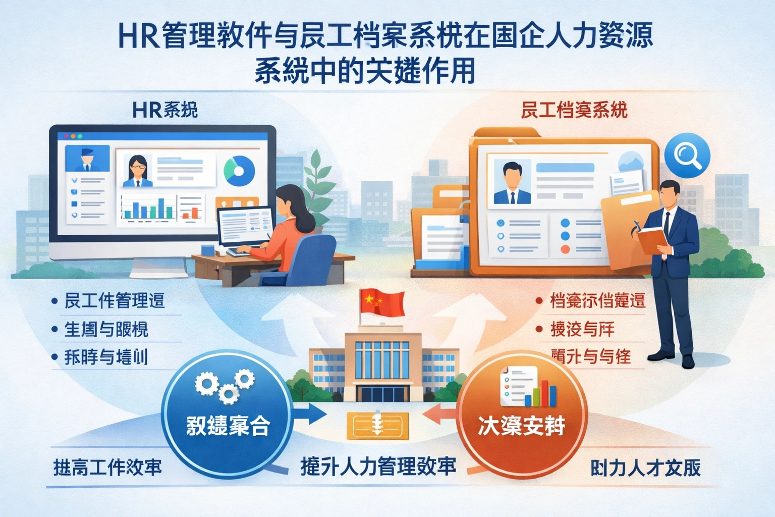 HR管理软件与员工档案系统在国企人力资源系统中的关键作用