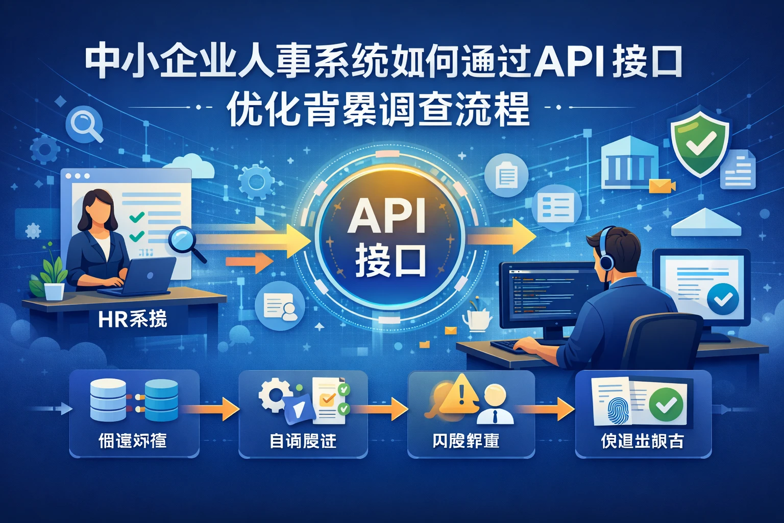 中小企业人事系统如何通过API接口优化背景调查流程