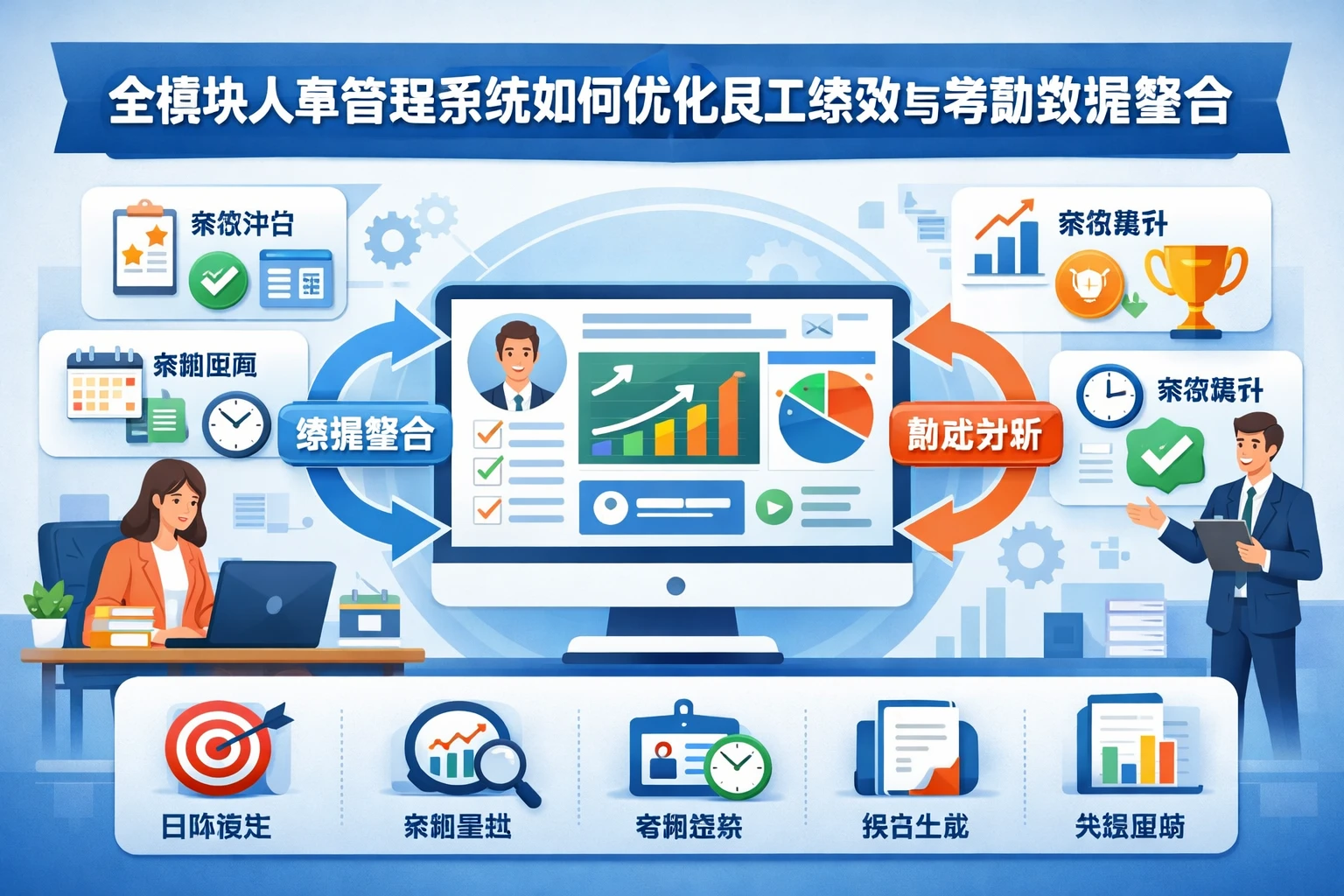 全模块人事管理系统如何优化员工绩效与考勤数据整合