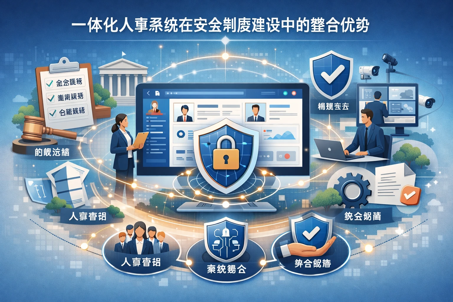 一体化人事系统在安全制度建设中的整合优势
