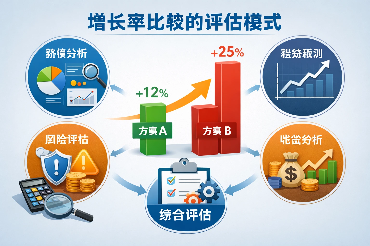 增长率比较的评估模式
