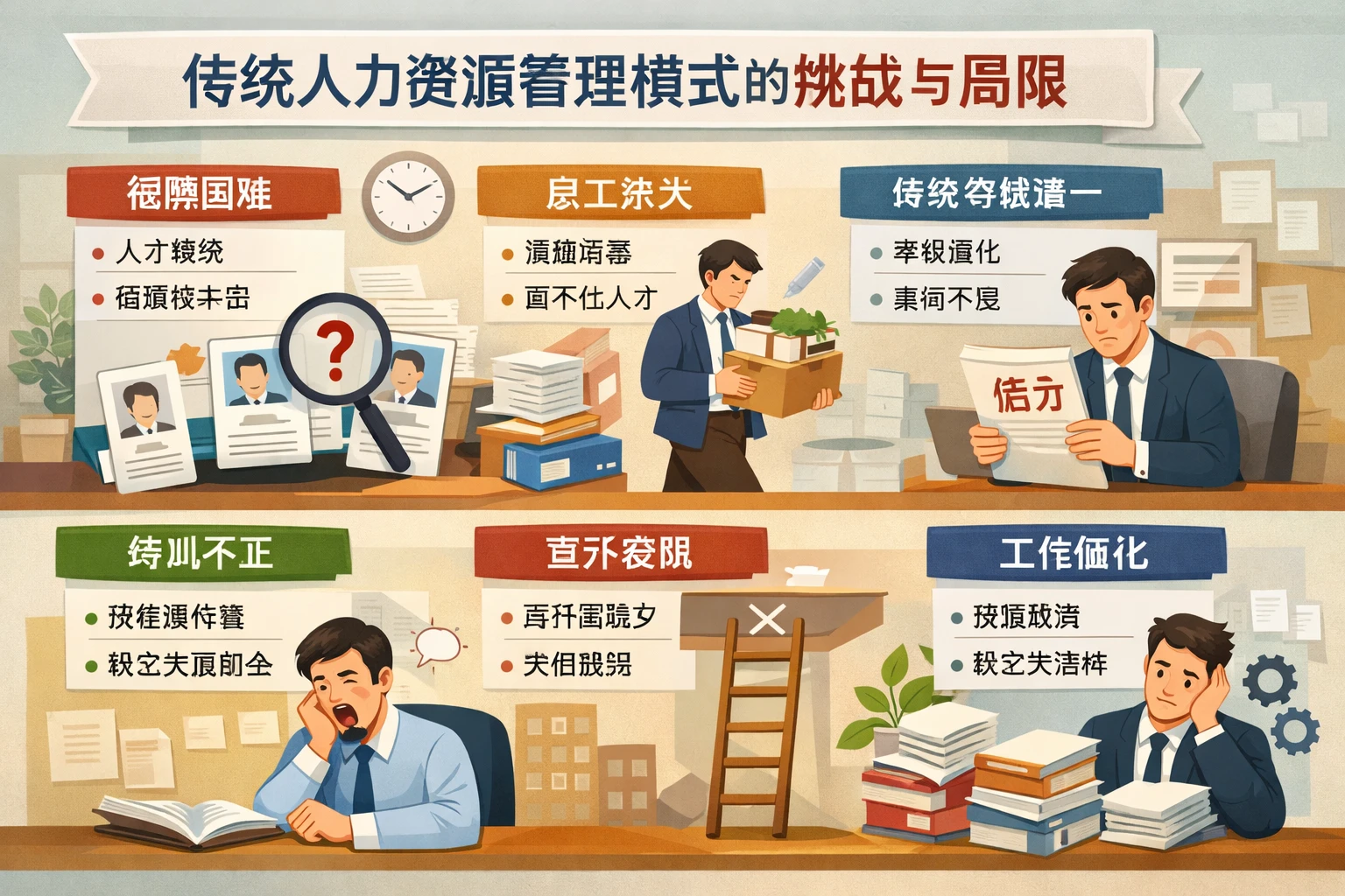 传统人力资源管理模式的挑战与局限