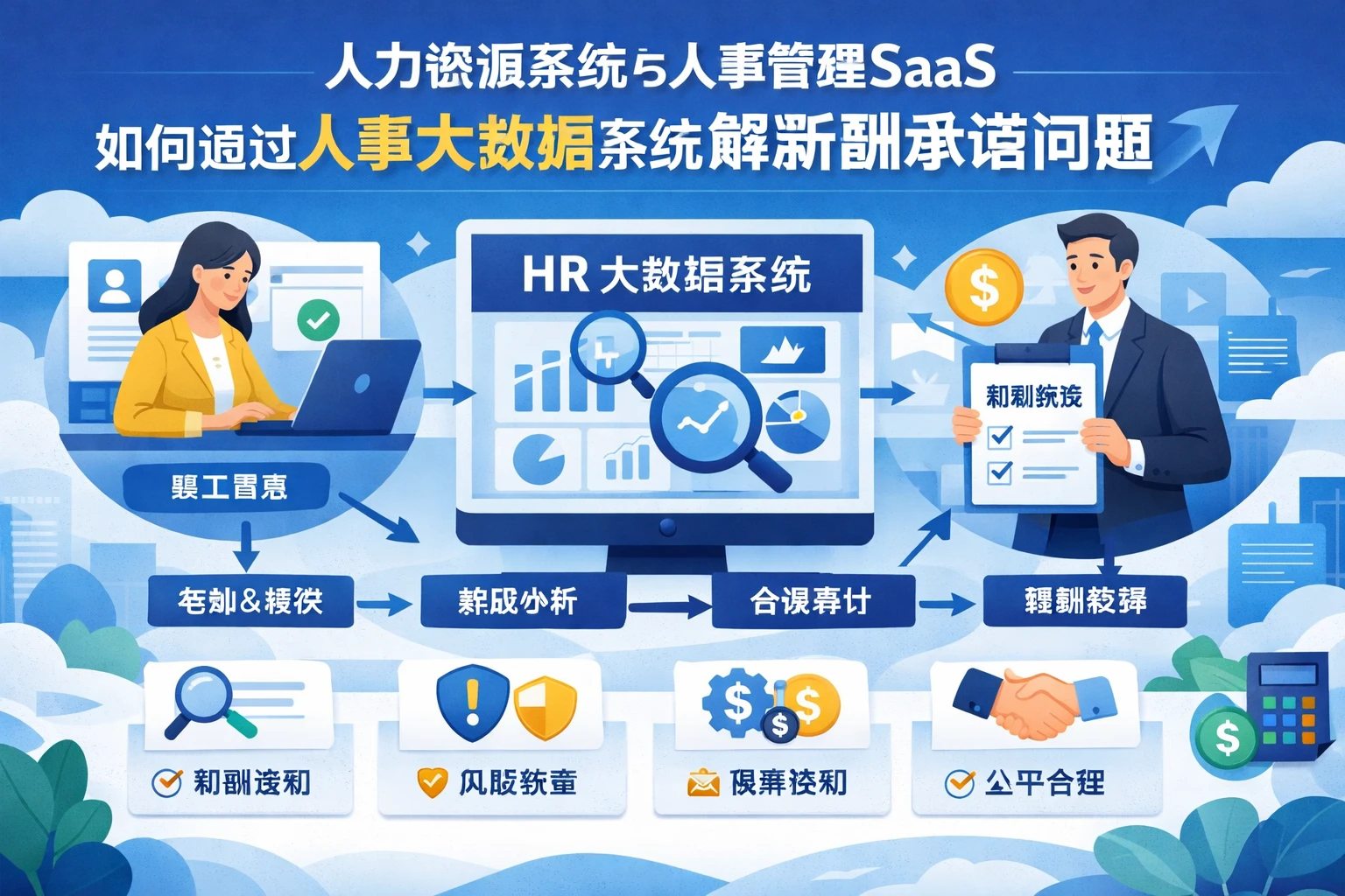 人力资源系统与人事管理SaaS如何通过人事大数据系统解决薪酬承诺问题