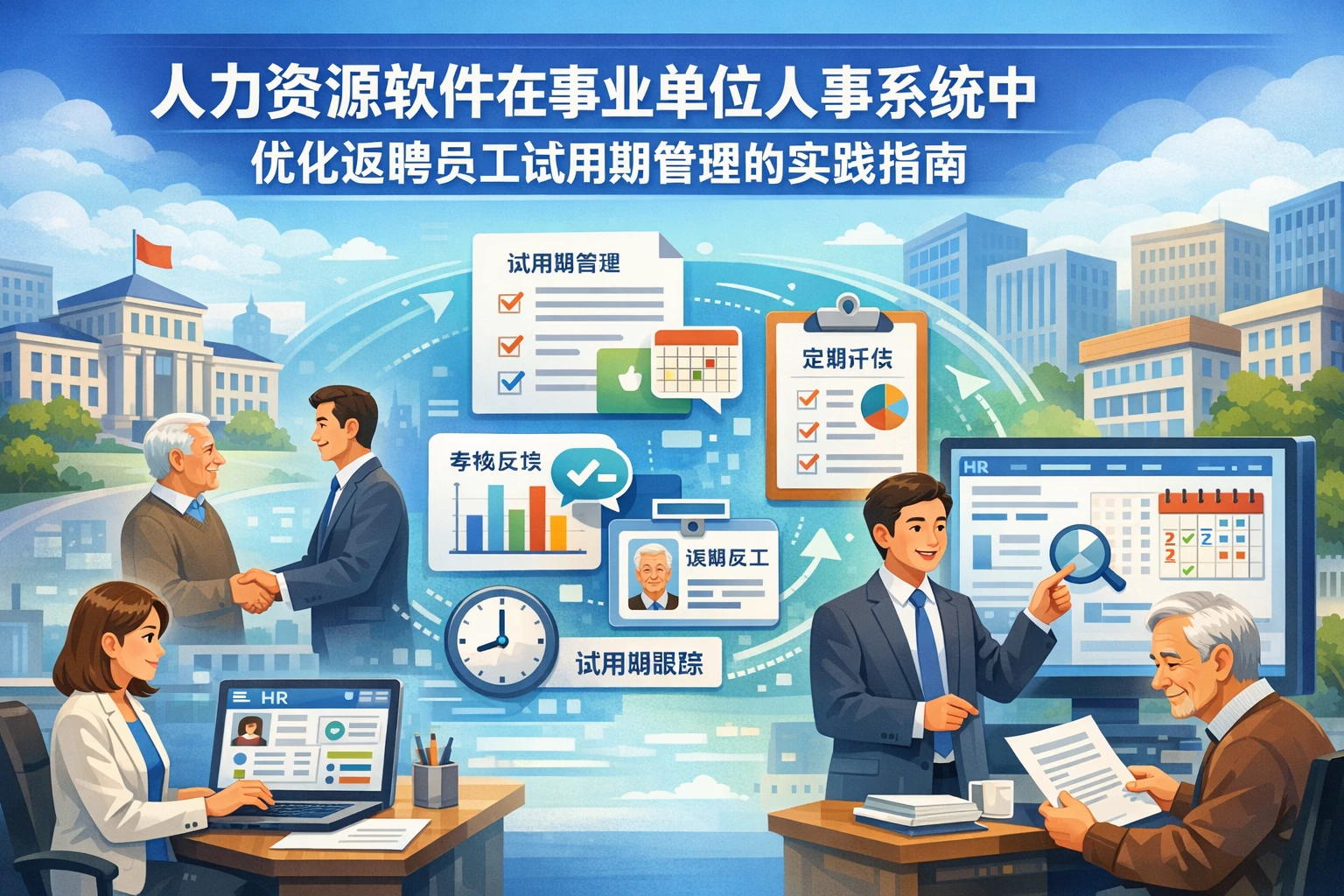 人力资源软件在事业单位人事系统中优化返聘员工试用期管理的实践指南