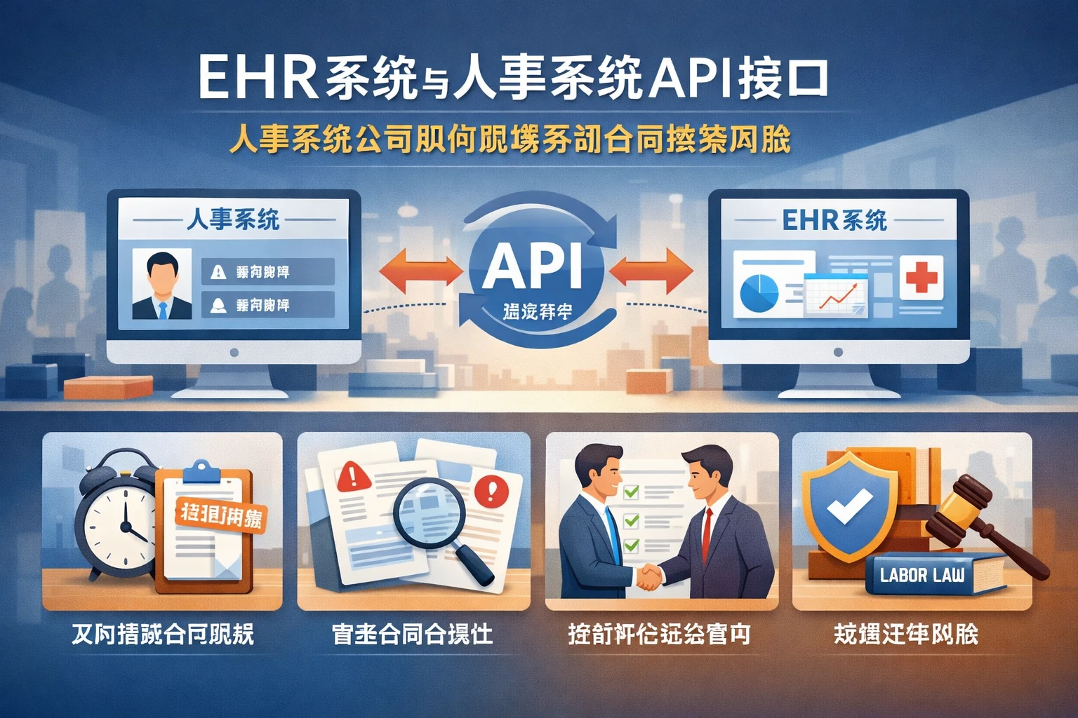 ehr系统与人事系统API接口:人事系统公司如何规避劳动合同续签风险