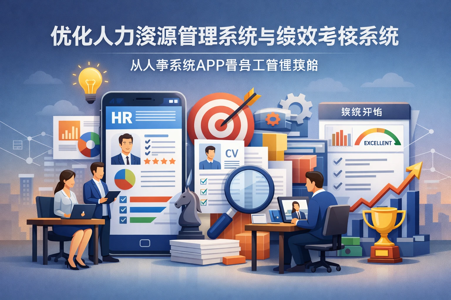 优化人力资源管理系统与绩效考核系统：从人事系统APP看员工管理策略