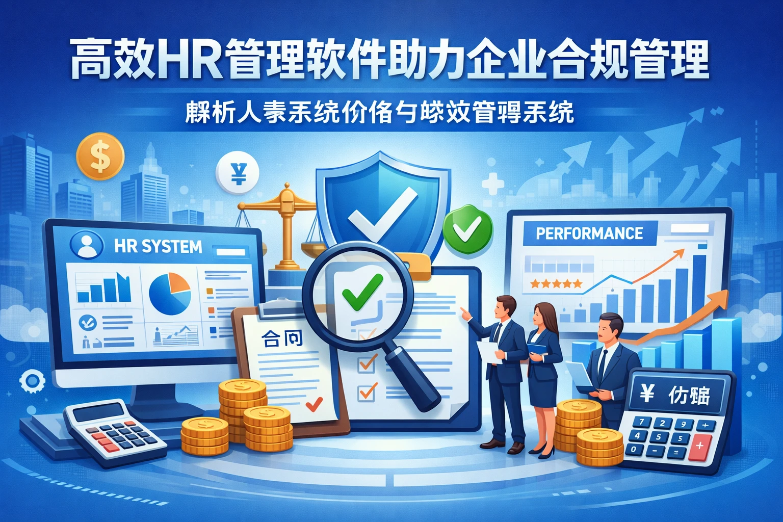 高效HR管理软件助力企业合规管理：解析人事系统价格与绩效管理系统