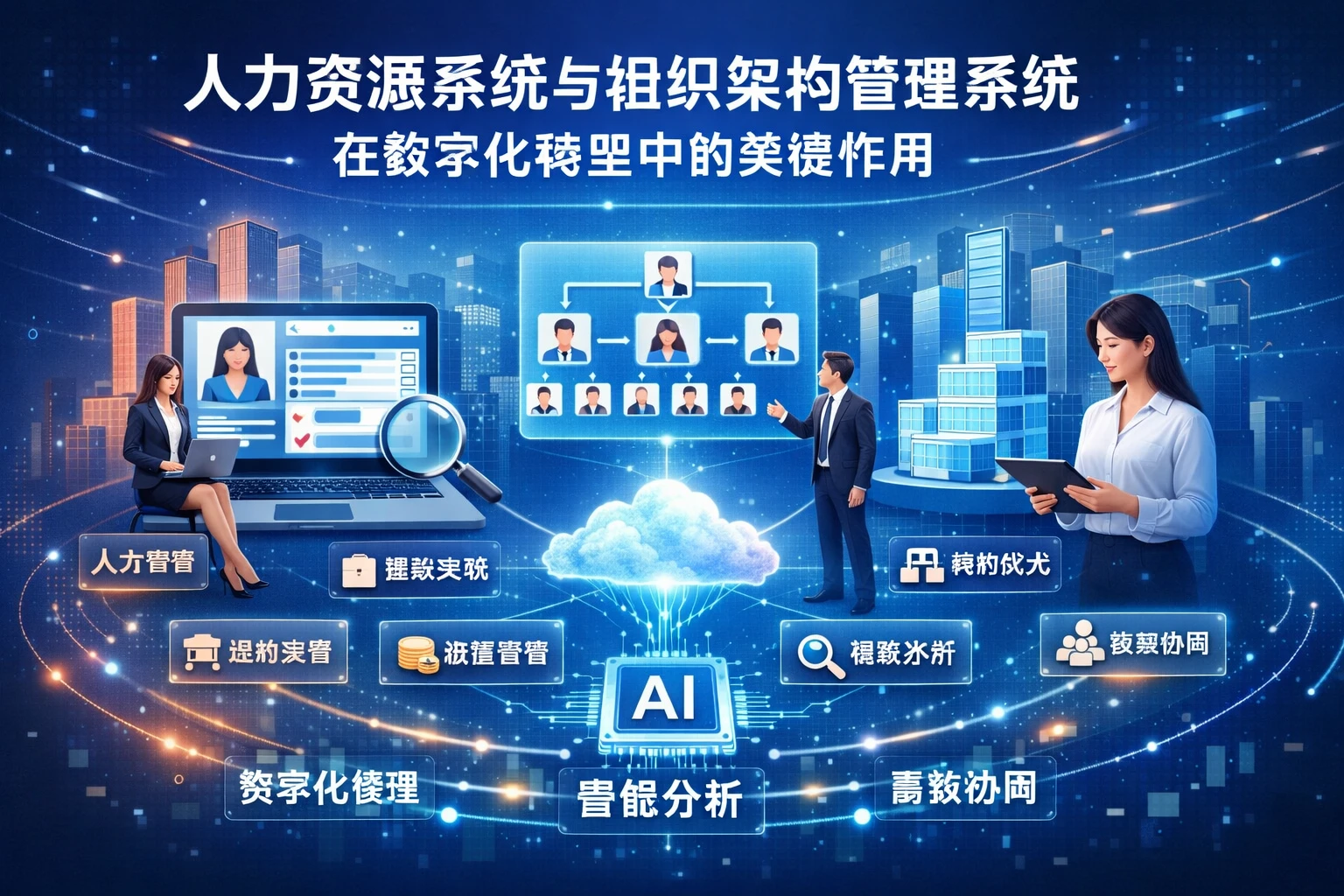 人力资源系统与组织架构管理系统在数字化转型中的关键作用