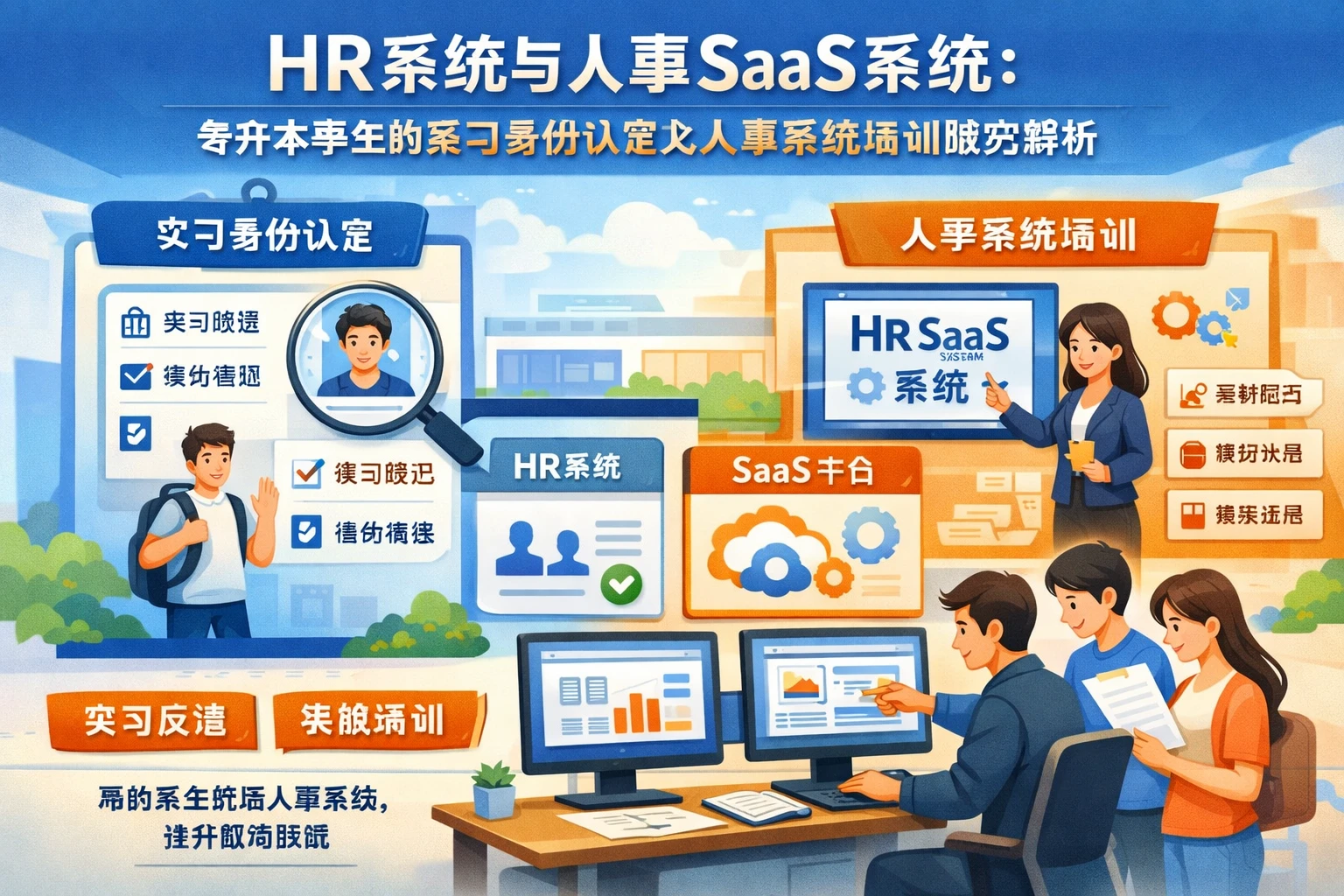 HR系统与人事SaaS系统:专升本学生的实习身份认定及人事系统培训服务解析