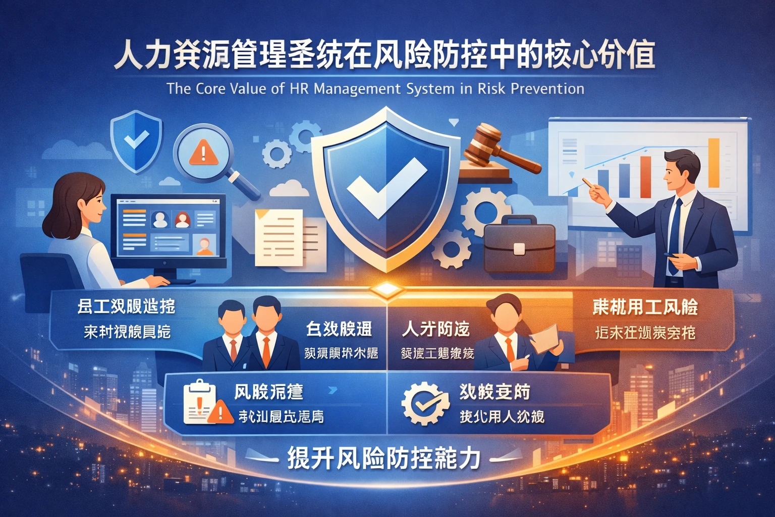 人力资源管理系统在风险防控中的核心价值