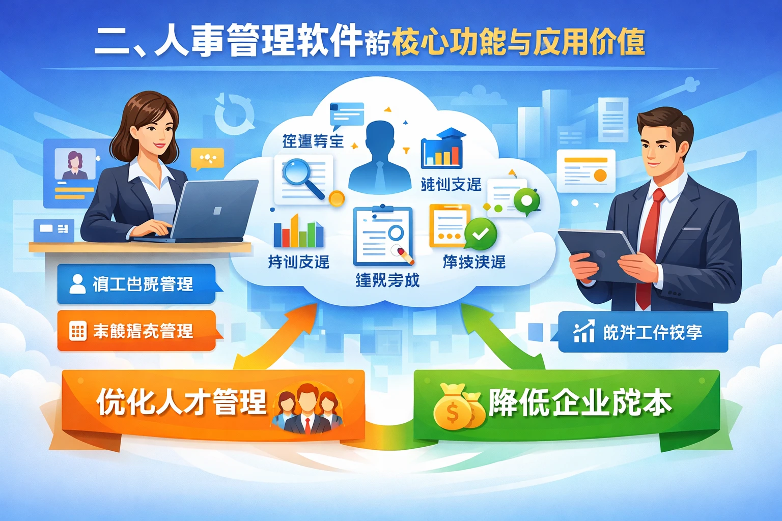 二、人事管理软件的核心功能与应用价值