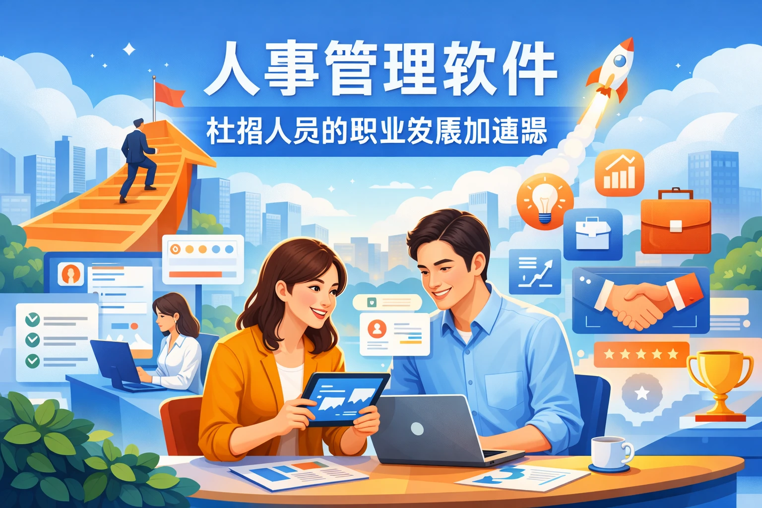 人事管理软件：社招人员的职业发展加速器