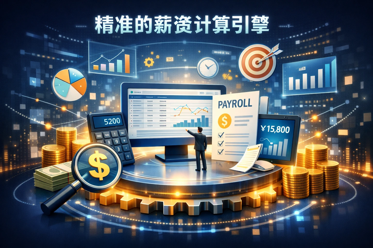 精准的薪资计算引擎