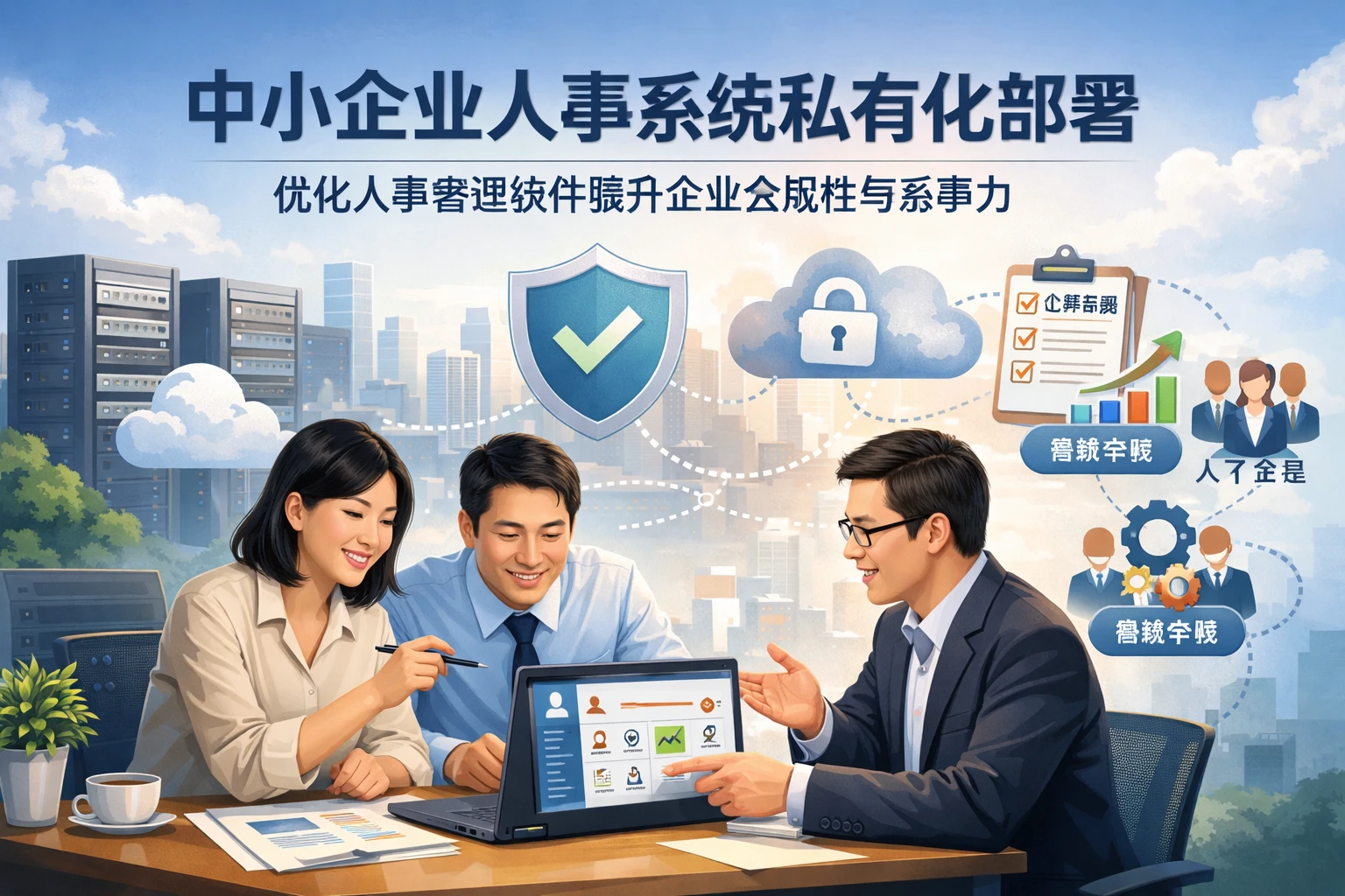 中小企业人事系统私有化部署：优化人事管理软件提升企业合规性与竞争力