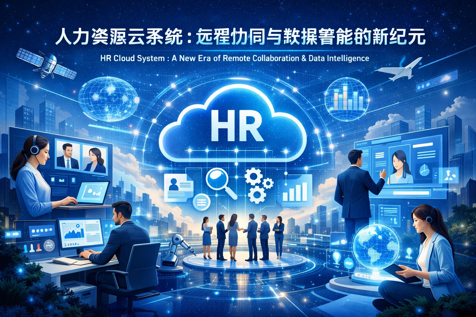 人力资源云系统：远程协同与数据智能的新纪元
