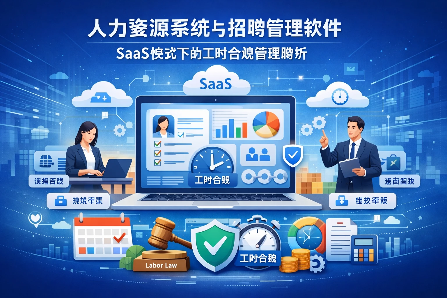 人力资源系统与招聘管理软件：SaaS模式下的工时合规管理解析