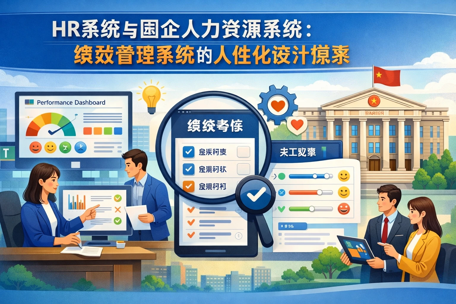 HR系统与国企人力资源系统：绩效管理系统的人性化设计探索