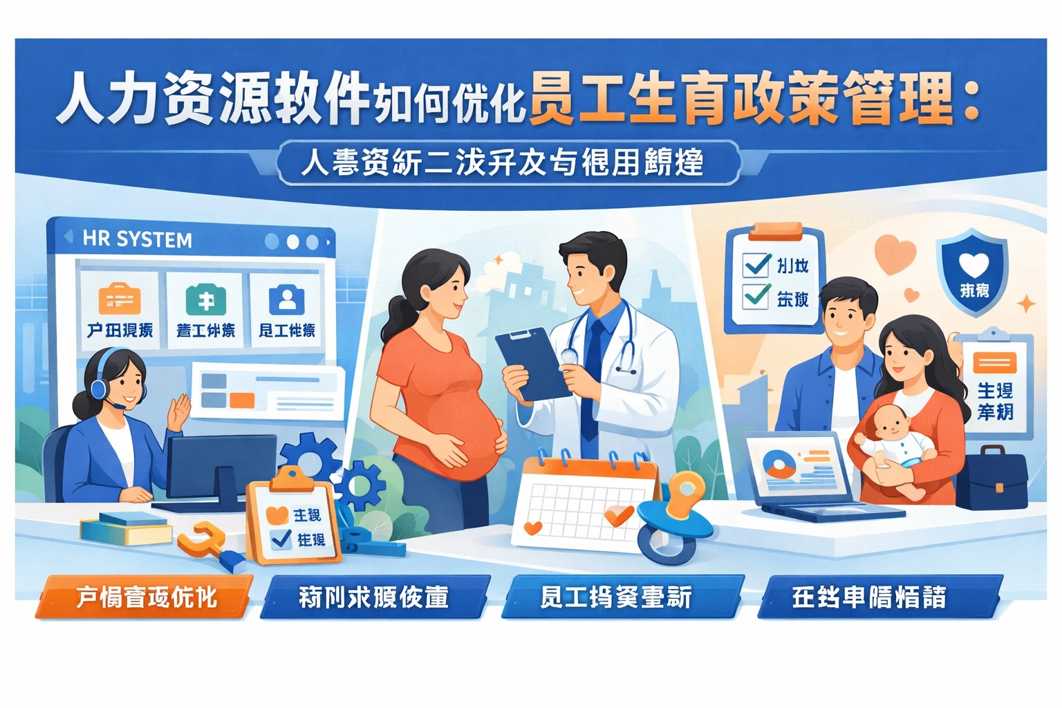 人力资源软件如何优化员工生育政策管理：人事系统二次开发与使用教程