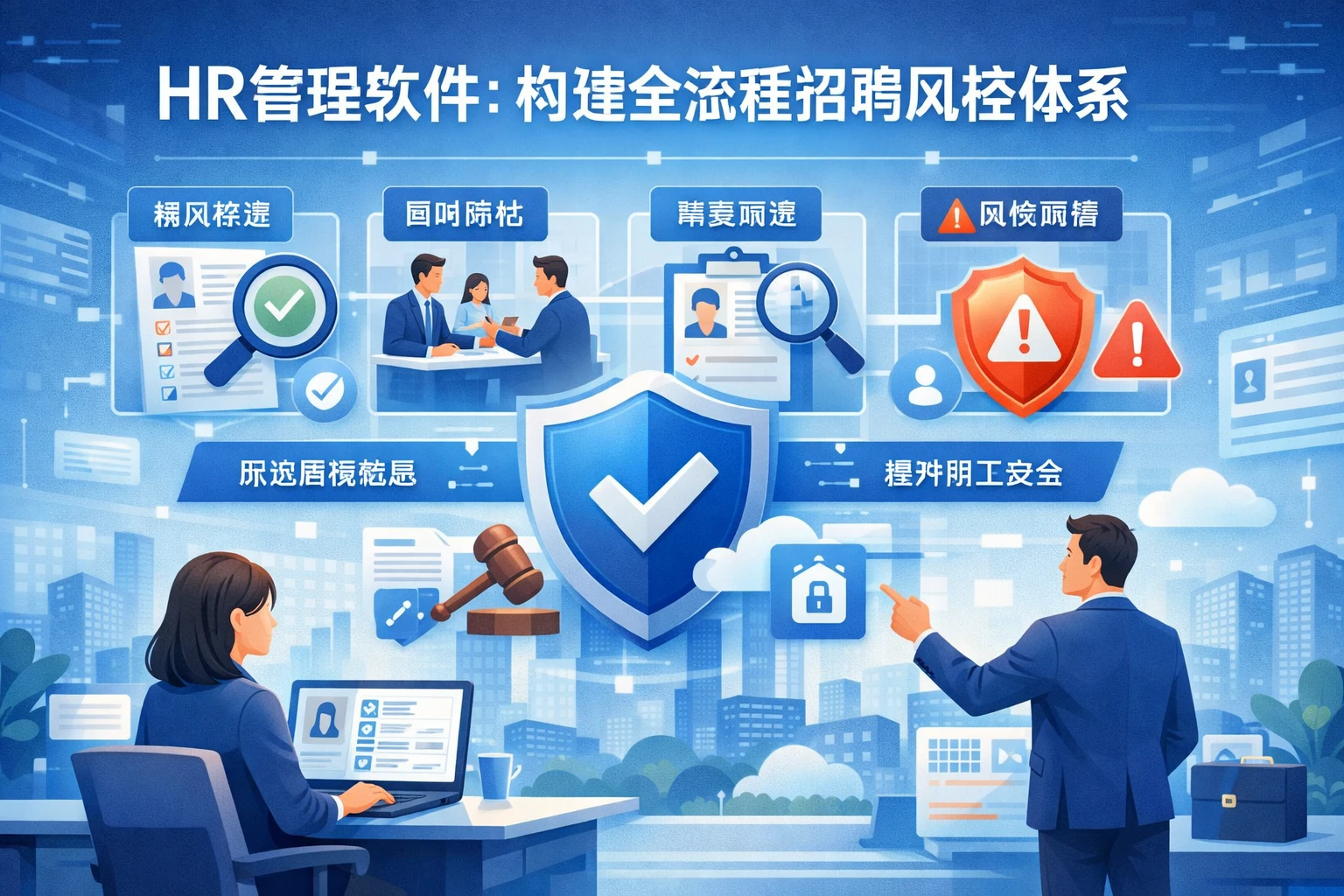 HR管理软件：构建全流程招聘风控体系