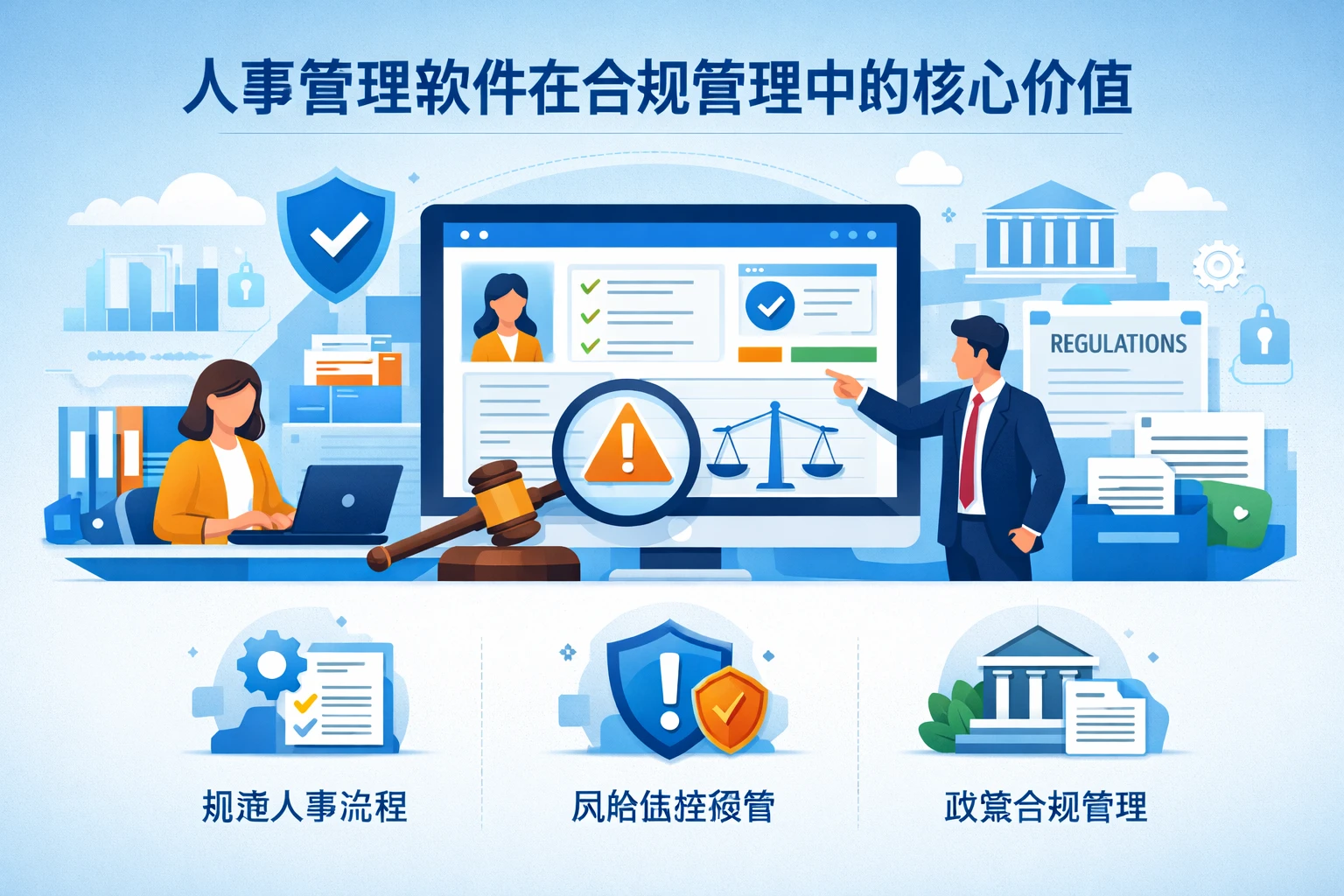 人事管理软件在合规管理中的核心价值