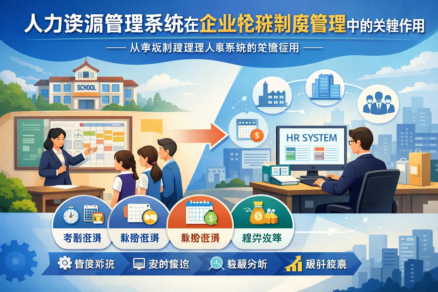 人力资源管理系统在企业轮班制度管理中的关键作用——从学校到集团型人事系统的实践应用