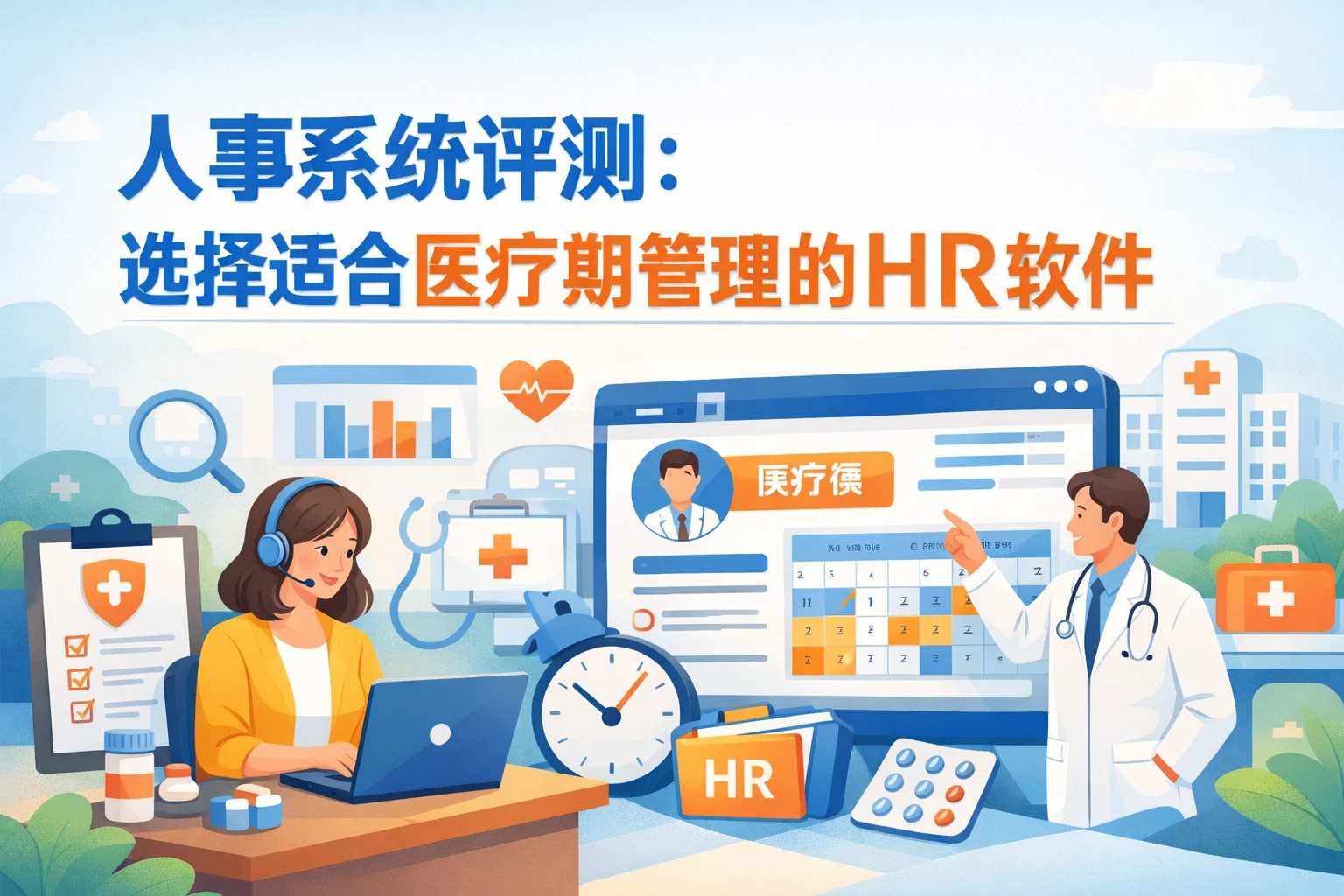 人事系统评测：选择适合医疗期管理的HR软件