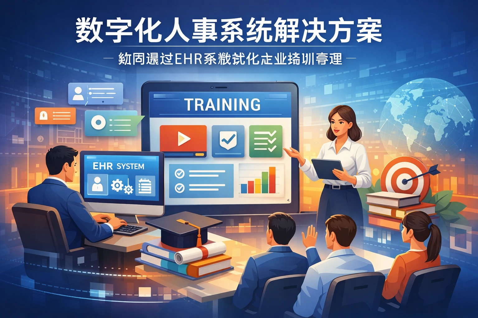 数字化人事系统解决方案：如何通过EHR系统优化企业培训管理